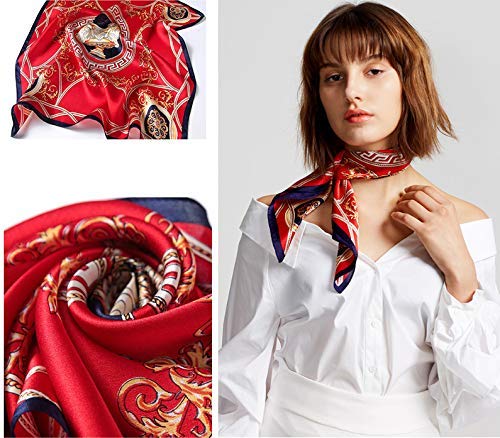 Christmas Gifts Mulberry Silk Scarf Hair Wrapping At Night Luxury