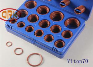 China Customized FKM O Ring Kits Low Temperature Resistant ±15 Volume Change wholesale