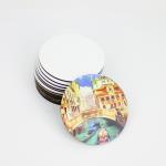 Hot Selling Diameter 90/95/100mm Sublimation MDF Blank Coaster or Customized