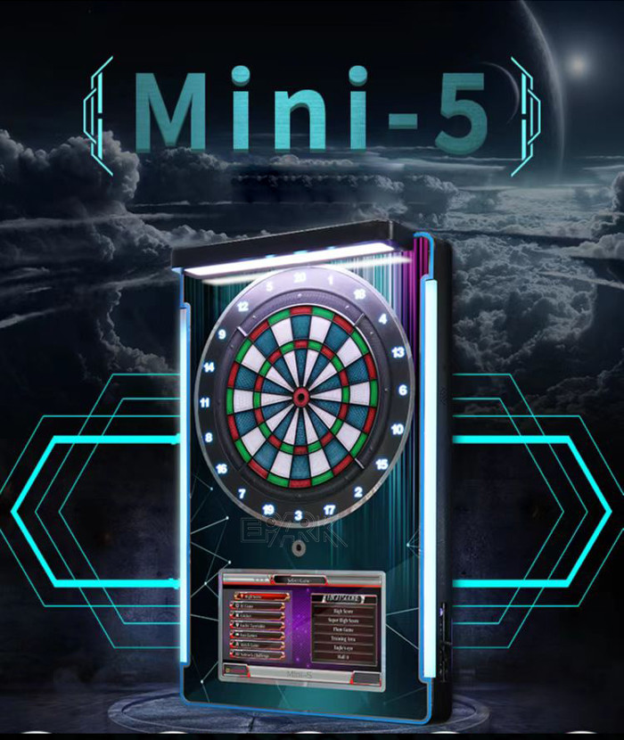 60W 50HZ Mini Darts Sports Game Machine For Entertainment