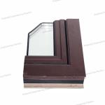 Double Glazing Thermal Insulation Window Mill Finish Broken Bridge Silent