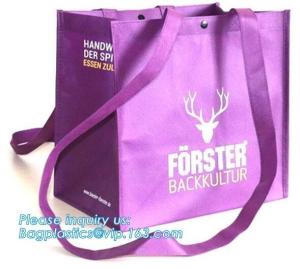 China Cheap price recyclable p-p grocery tote shopping non woven bags, Promotional Custom LOGO Printed Gift Tote Shopping Non wholesale