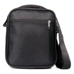 Solid Mens Canvas Shoulder Bags Buckle Casual Portable Multi Pocket Crossbody