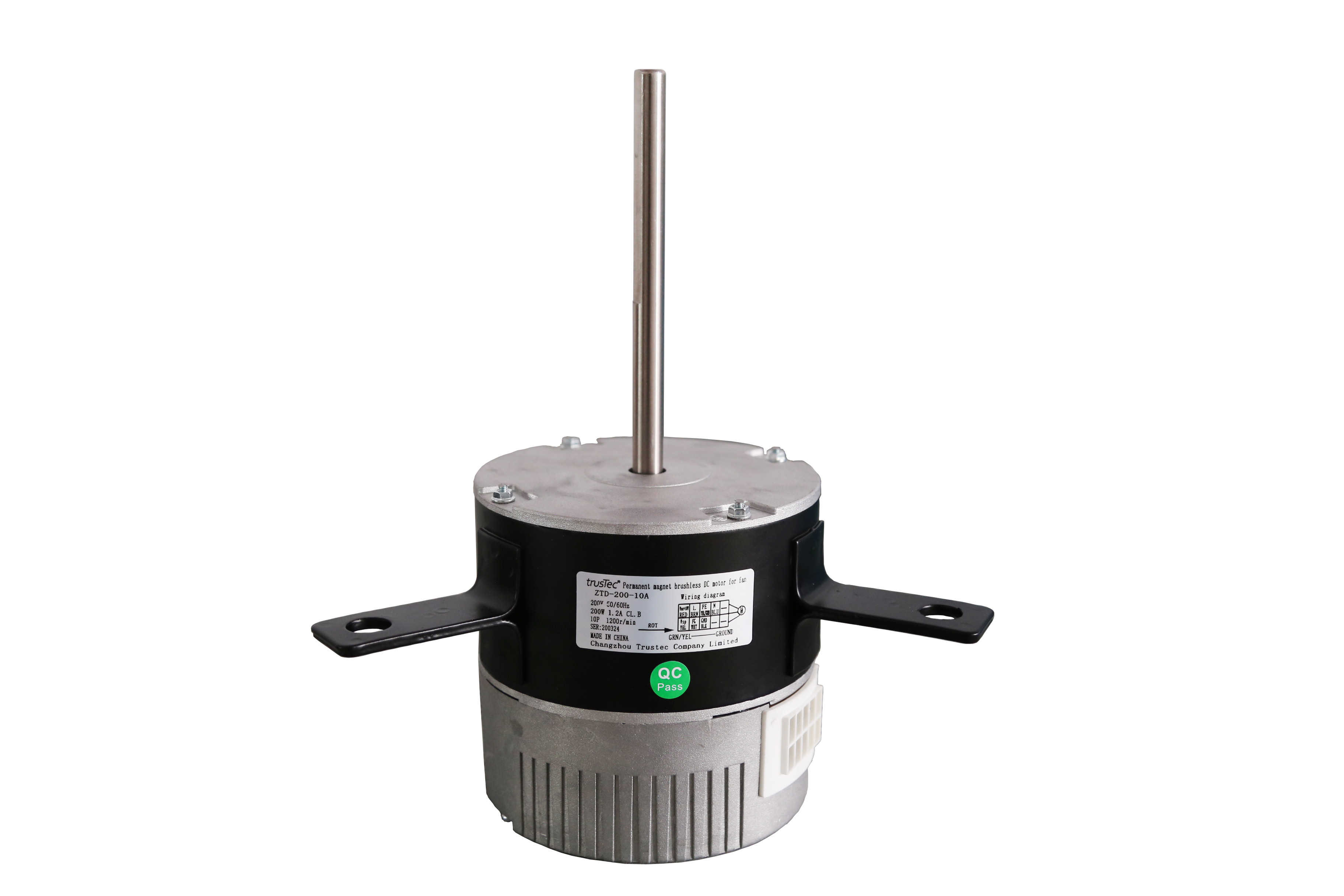 EC Fan Motor BLDC HVAC Blower Motor AC 120V 230V 50/60Hz DC 24V 48V 310V