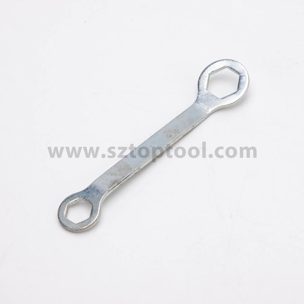 Pressed Steel Double Ended Wrench Zinc Plated Stainless Steel Spanner