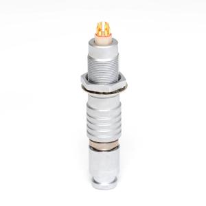 China Electric quick medical metal male female 1B series push pull connector free socket connector wholesale