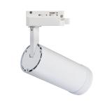 dimmable led track lights 35w Zoomable 15°-55° adjustable black white Zoomable
