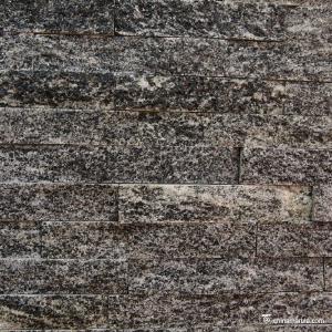 China Gray Granite Culture Stone Ledge Panel Wall Cladding Polished Surface wholesale