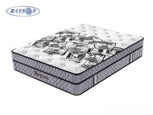 China Flat Compressed King Size Medium Firm Bonnell Spring Mattress on sale