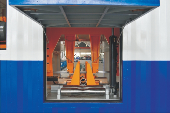 Container Design Pipe Cut Bevel Preparation Work Station