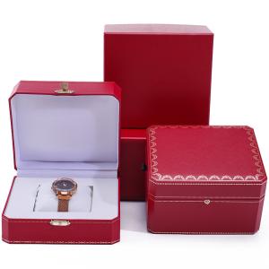China Captivating Octagonal Hard Paper Watch Case Box With Gold Button Ornament wholesale