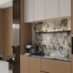 Slip Resistant Ceramic Glazed Floor Tiles PEI Rating 4 For Buildings 3C