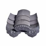 Traditional Chinese Grey Clay Roof Tile Accessory For Temple Courtyard Building