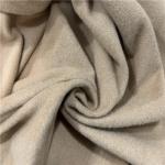 Brushed Rayon Nylon Spandex NR 2/2 Twill Fabric With Bengaline Style