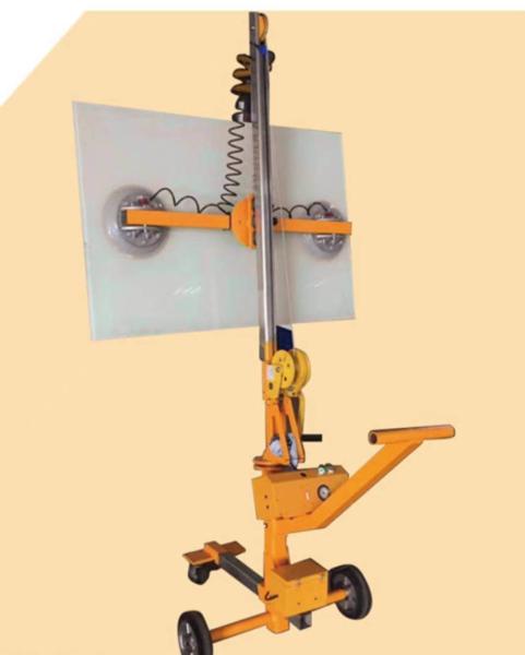Vertical Structure Glass Crane Vacuum Glass Suction Crane Lifter with Sucking