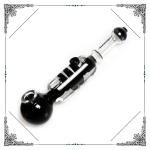 Spoon Pipe With Glycerin Freezable Coil 9.5 Inch Length