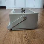 Plastic Sprayed Surface SUS304 Door Safe Deposit Box Acid Washed
