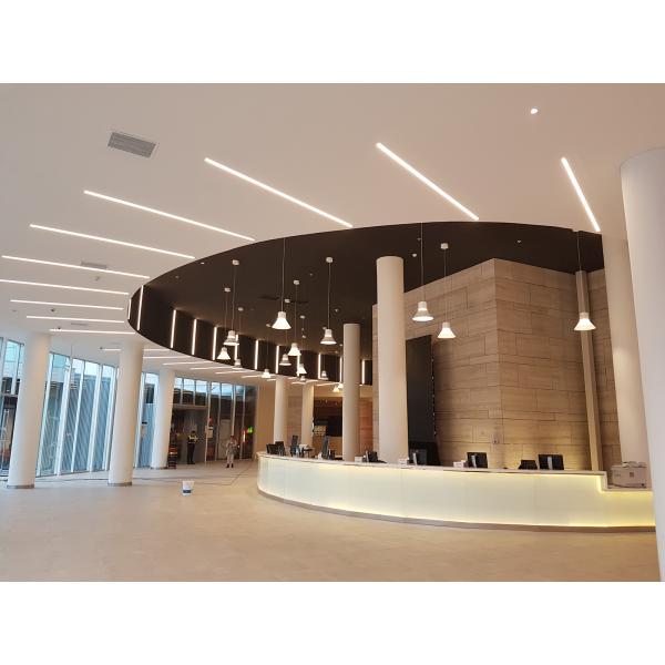 LEDCORP® Customized Aluminum Profile Recessed/Embedded/Reture Groove for Linear Light Assembly for office