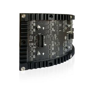 China Indoor P2.5 Flexible LED Display Screen For Cylinder Mobius Ring 240x120mm wholesale