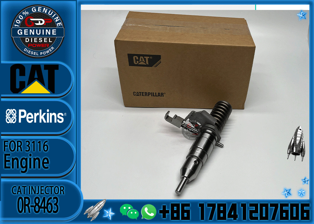 CAT 3116 3126 Engine Diesel Common Fuel Injector 162-0212 0R-8463 For CAT System Marine