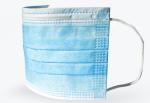 Disposable Non Woven Surgical Mouth Mask / Face Mask Earloop 3 Ply 17.5x9.5cm