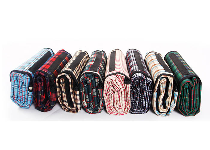 lightweight Outdoor Picnic Accessories Polyester Peva Backing Waterproof Beach Mat