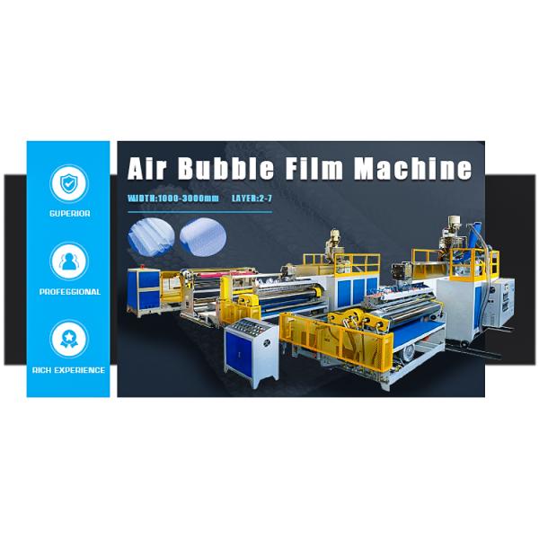 2/3/5/7 layers air bubble film wrap maker machine roll making air bubble sheet making machine
