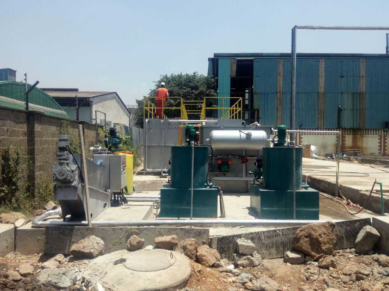 Video Technical Support Sewage Treatment Plant Water Filter System and DAF Equipment