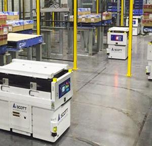 China CE Automatic Guided Robot Warehouse Agv Robot Car wholesale