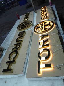 China 3D Backlit Letters / 52mm Reverse Lit Channel Letter Signs RoHs Approved wholesale