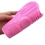 Glove Design Silicone Face Pads Print Logo For Promote Blood Circulation