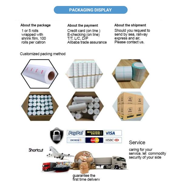 Waterproof A4 Label Stickers - Customizable Size Self Adhesive Labels with Strong Adhesive for Printing
