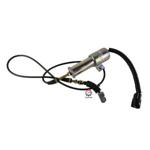 China 24V Shut Off Stop Solenoid Valve For R210LC-7H R220LC-7H Excavator 11N6-66090 wholesale