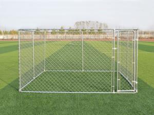 China 4x2.3x1.82M Thick Hot Galvanized Fence Big Dog Kennel/Metal Run/Pet house/Outdoor Exercise Cage wholesale