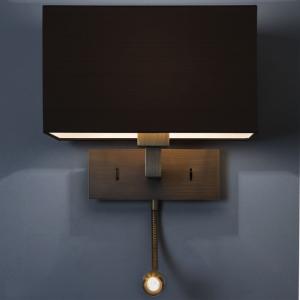 China Square shade bed wall light &amp; inside hotel wall light led bedside wall light for bedroom wholesale