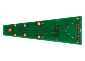 China Immersion Gold Rigid Fr4 Double Sided PCB 78.74mil Green Solder Mask wholesale