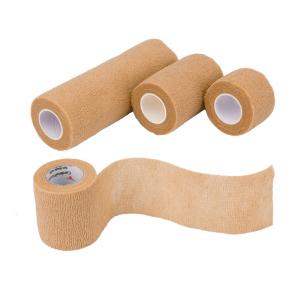 China Pure Cotton Natural Rubber Self Adhesive Bandage For Emergency Rescue Water Resistant wholesale