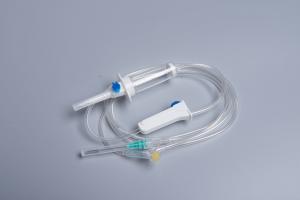 China Sterile Medical Parts Of Disposable Iv Infusion Sets IV Giving Set ABS Spike With Butterfly wholesale