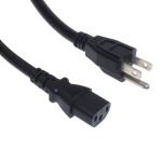 USA Three Prong UL Power Cord 14AWG 8 ft Length for Home appliance
