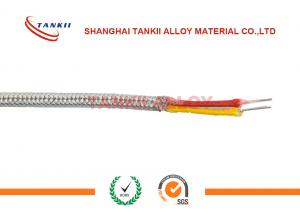 China Fiberglass Insulated Type K Thermocouple Wire With Tailor - Made Color Code wholesale