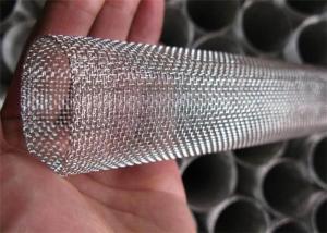 China Industrial 304 316 304L Stainless Steel Screen Roll , Fine Woven Wire Mesh wholesale