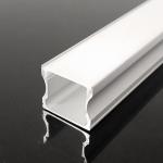 Residential Alloy Aluminum Lamp Groove Easy To Install Aluminum Lighting Fixture
