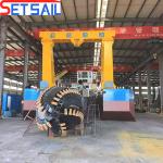 River Sand Cutter Suction Mud Dredger at 3900.00cm * 880.00cm * 225.00cm Package