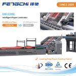 Automatic Flute Laminator GW-2200L with Stock Machine