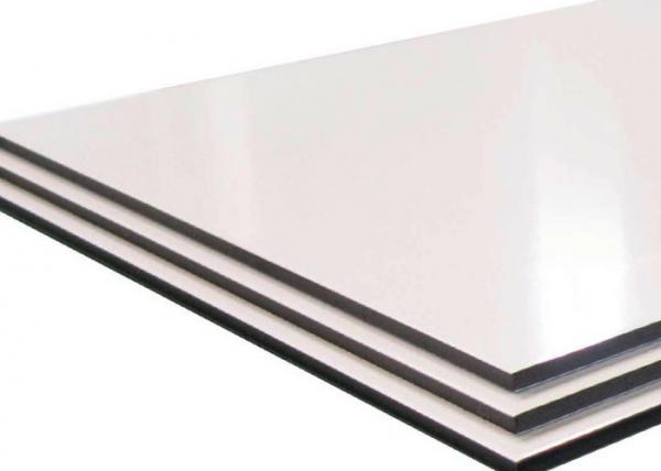 Quality Laminated Automotive Aluminum Sheet White Color For Truck Painted Side Panels for sale