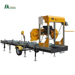 China Mobile Band Saw Horizontal CE Customization Portable Sawmill For Family wholesale