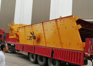 China Small Volume Vibratory Sand Screening Machine , 30 Kw Triple Deck Screen wholesale