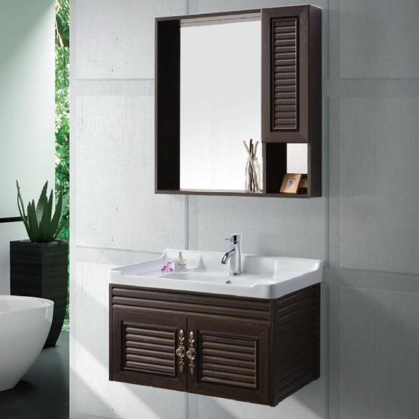 Modern Alunimun Bathroom Vanity/ all aluminum bathroom cabinet/Mirror Cabinet