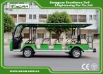 Mini Electric Tourist Bus With Four Wheels Hydraulic Braking System