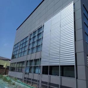 China T8 Aluminum Louver Roof For Building Sunshade And Ventilation Outdoor Installed wholesale